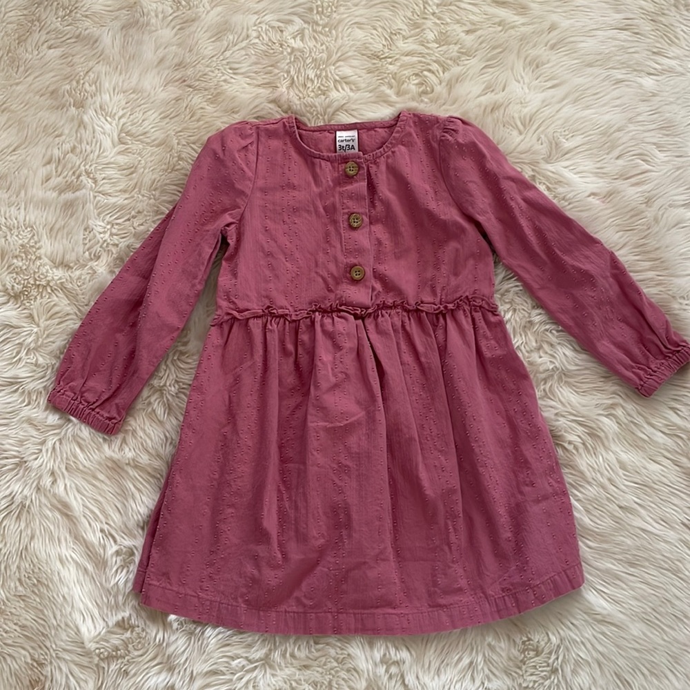 Carter’s Mauve Dress 3T